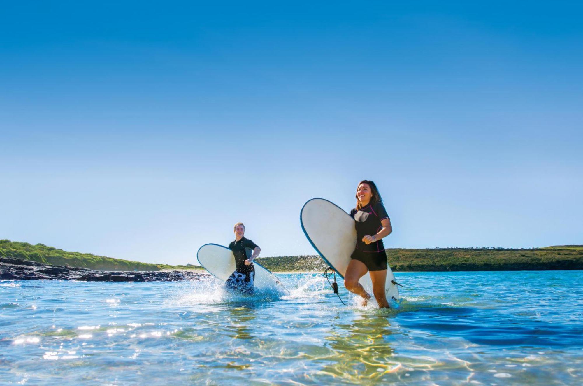 Surfrider Caravan Park Barrack Point Exteriör bild